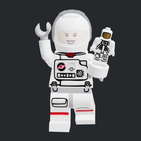 karakter lego astronot
